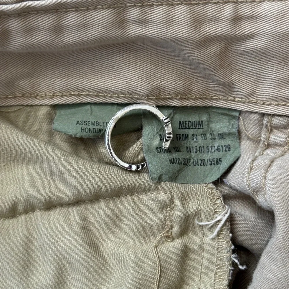 TRU-SPEC Cargo Shorts Medium khaki Tactical Utility Pockets Military Hiking